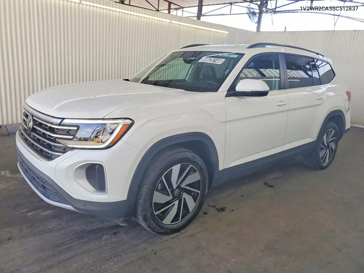 2025 Volkswagen Atlas Se VIN: 1V2WR2CA5SC512837 Lot: 56626146
