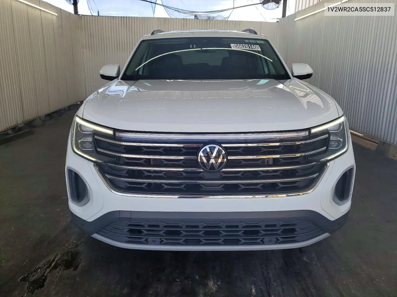 2025 Volkswagen Atlas Se VIN: 1V2WR2CA5SC512837 Lot: 56626146