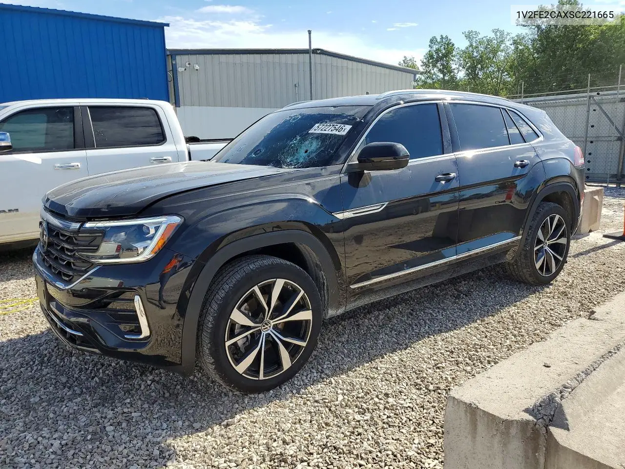2025 Volkswagen Atlas Cross Sport Sel Premium R-Line VIN: 1V2FE2CAXSC221665 Lot: 57227546