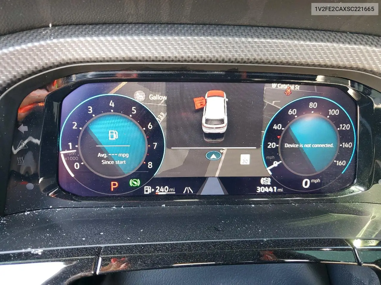 2025 Volkswagen Atlas Cross Sport Sel Premium R-Line VIN: 1V2FE2CAXSC221665 Lot: 57227546