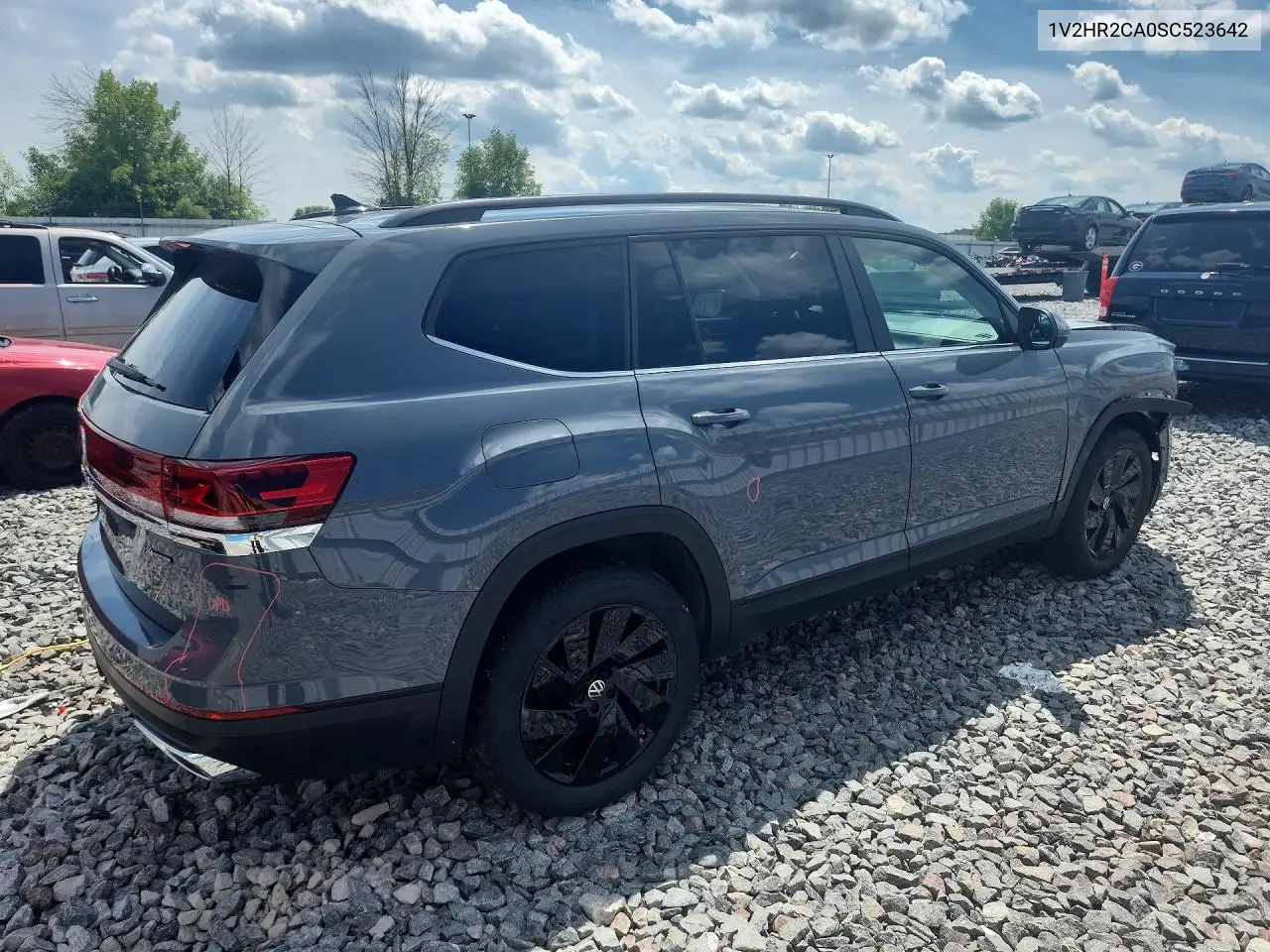 2025 Volkswagen Atlas Se VIN: 1V2HR2CA0SC523642 Lot: 58624766