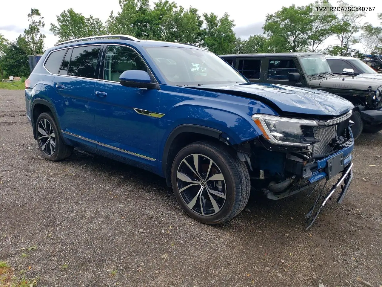 2025 Volkswagen Atlas Sel Premium R-Line VIN: 1V2FR2CA7SC540767 Lot: 58706016