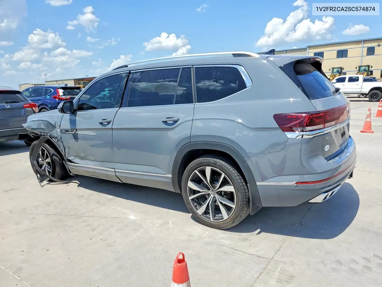 2025 Volkswagen Atlas Sel Premium R-Line VIN: 1V2FR2CA2SC574874 Lot: 59706686