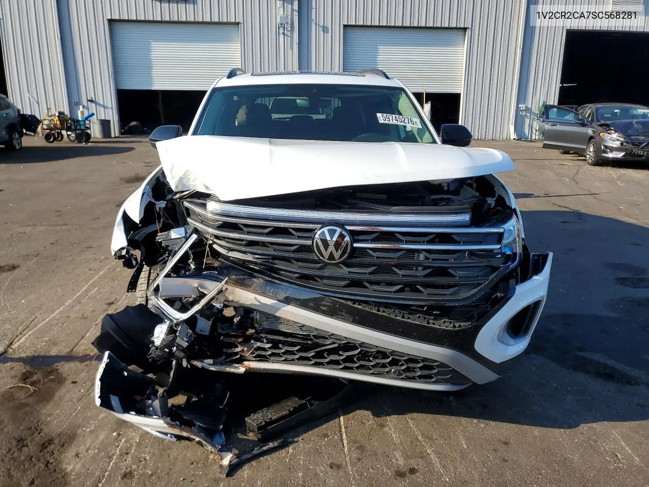 2025 Volkswagen Atlas Peak Edition Se VIN: 1V2CR2CA7SC568281 Lot: 59745276