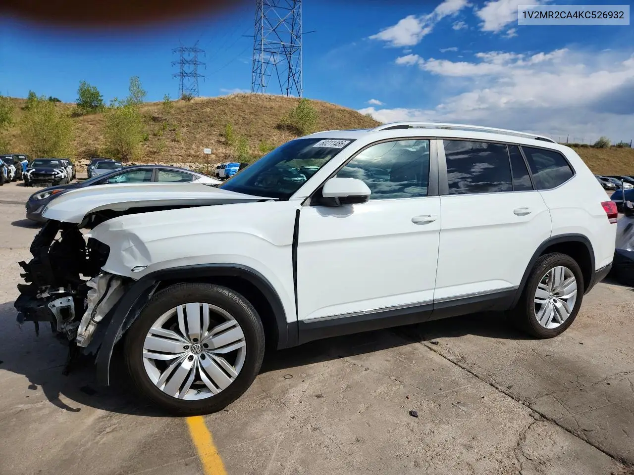 2025 Volkswagen Atlas VIN: 1V2MR2CA4KC526932 Lot: 60211486