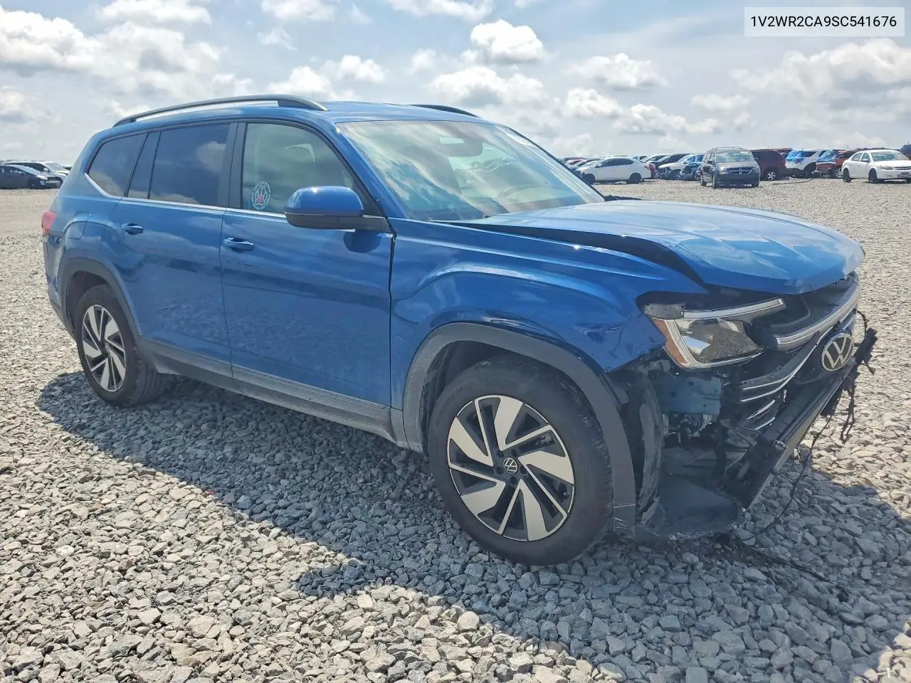 2025 Volkswagen Atlas Se VIN: 1V2WR2CA9SC541676 Lot: 60520426