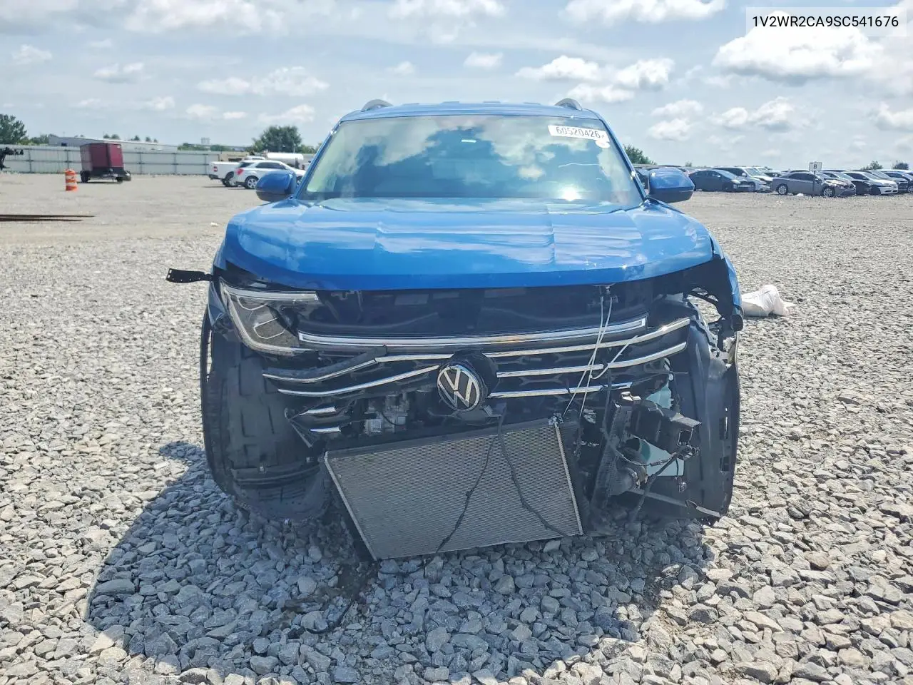 2025 Volkswagen Atlas Se VIN: 1V2WR2CA9SC541676 Lot: 60520426