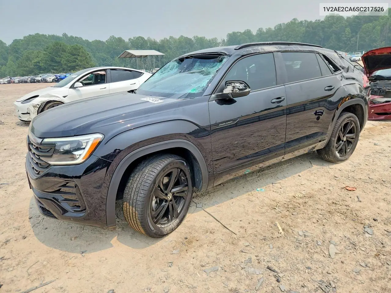 2025 Volkswagen Atlas Cross Sport Sel R-Line VIN: 1V2AE2CA6SC217526 Lot: 61512496