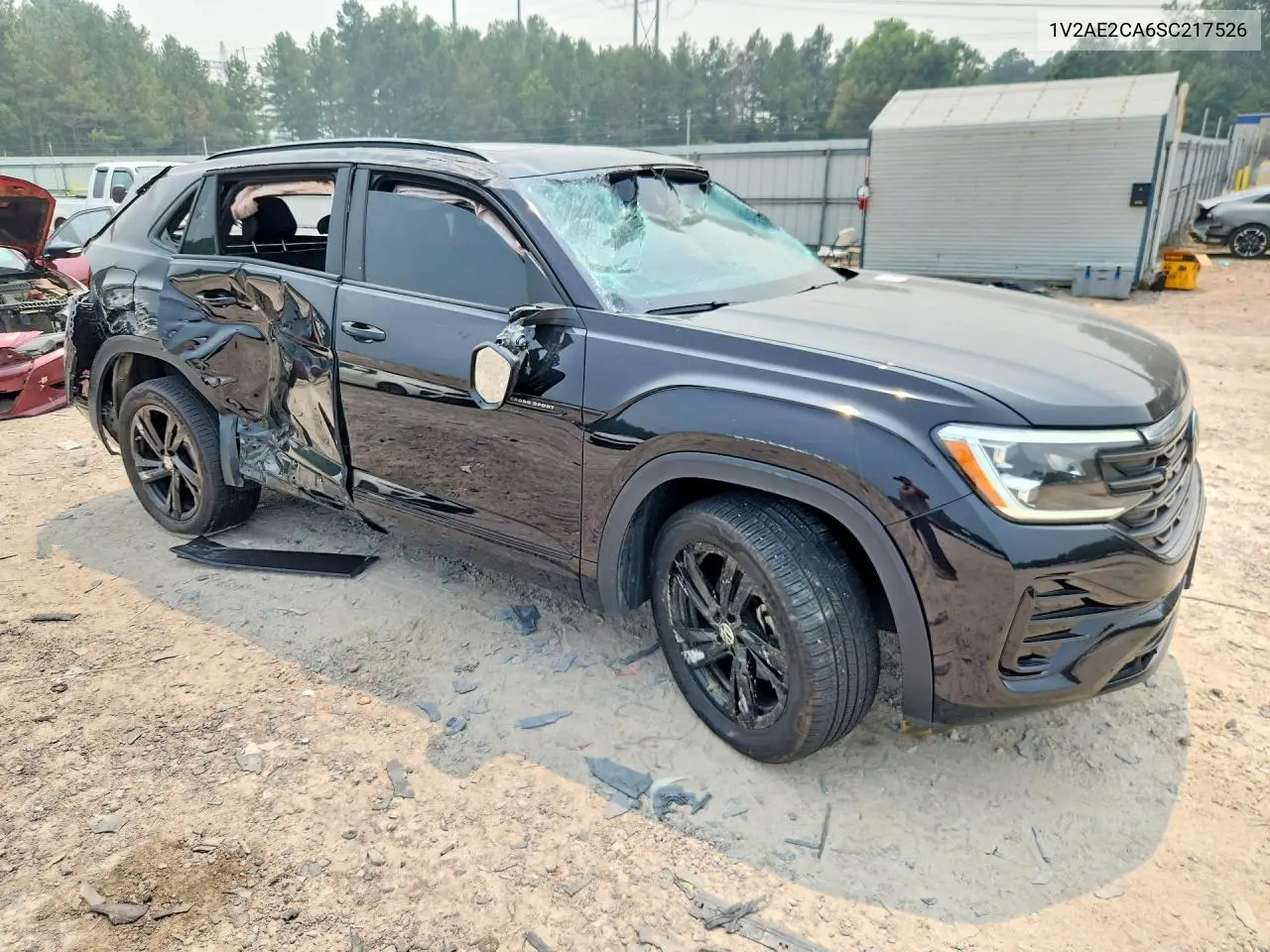 2025 Volkswagen Atlas Cross Sport Sel R-Line VIN: 1V2AE2CA6SC217526 Lot: 61512496