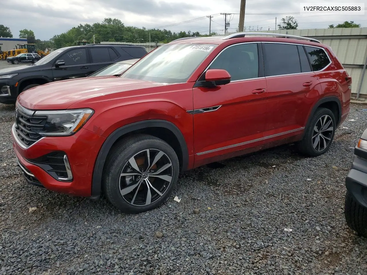 2025 Volkswagen Atlas Sel Premium R-Line VIN: 1V2FR2CAXSC505883 Lot: 61515156