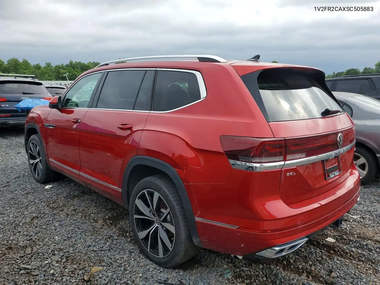 2025 Volkswagen Atlas Sel Premium R-Line VIN: 1V2FR2CAXSC505883 Lot: 61515156