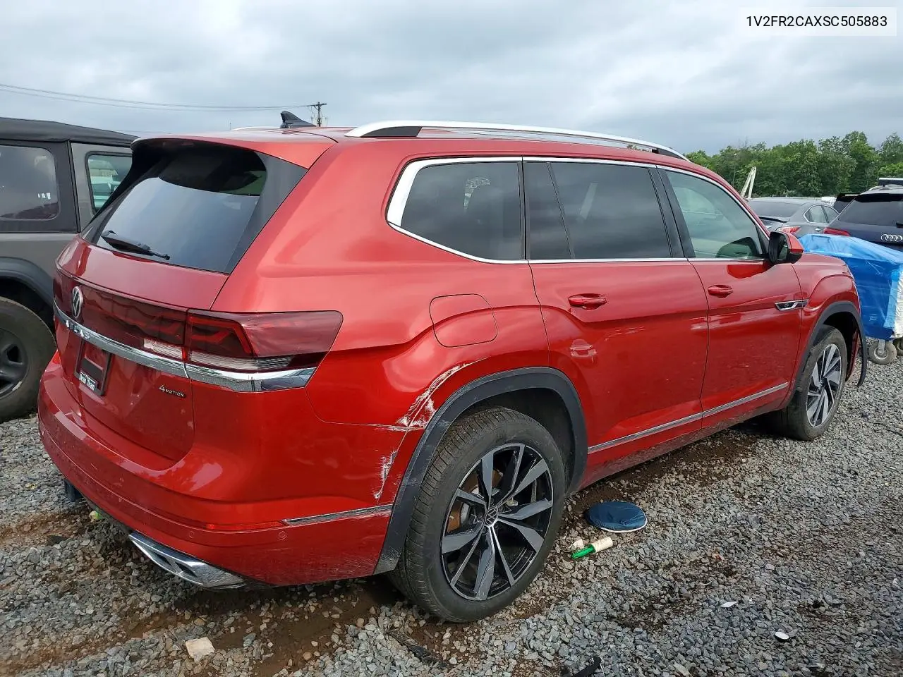 2025 Volkswagen Atlas Sel Premium R-Line VIN: 1V2FR2CAXSC505883 Lot: 61515156