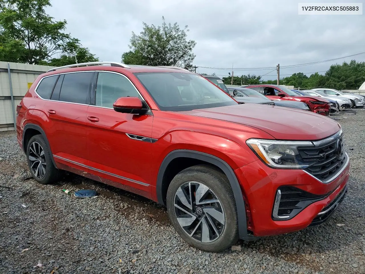 2025 Volkswagen Atlas Sel Premium R-Line VIN: 1V2FR2CAXSC505883 Lot: 61515156