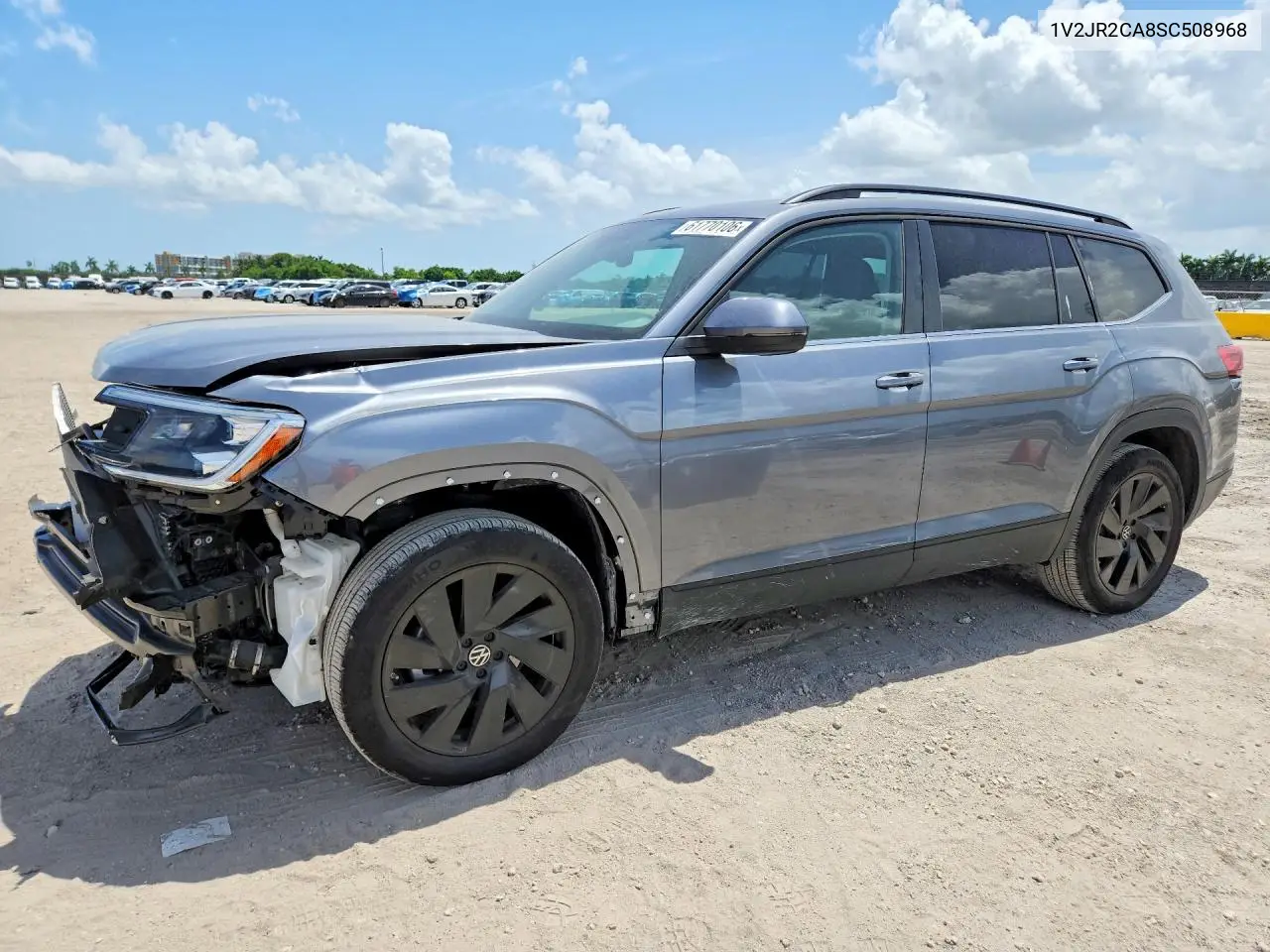 2025 Volkswagen Atlas Se VIN: 1V2JR2CA8SC508968 Lot: 61770106