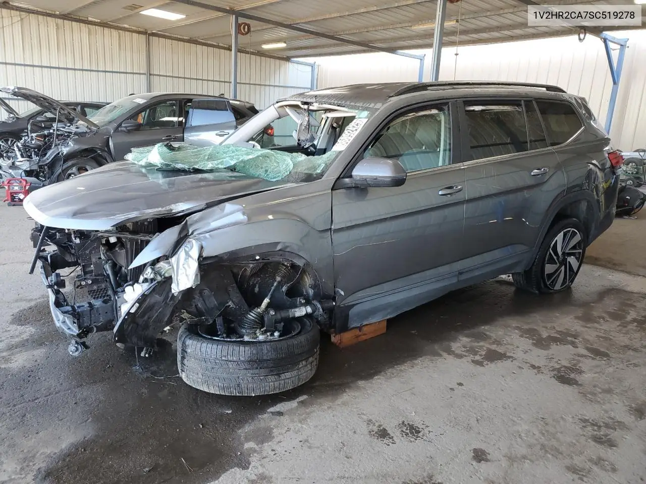 1V2HR2CA7SC519278 2025 Volkswagen Atlas Se