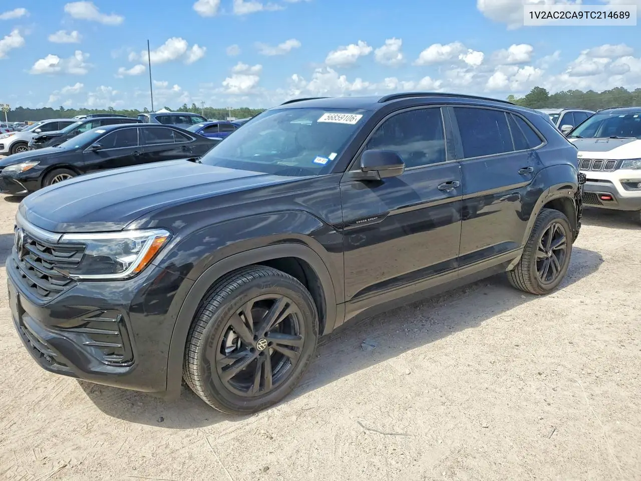 2026 Volkswagen Atlas Cross Sport Sel R-Line Black VIN: 1V2AC2CA9TC214689 Lot: 56859106