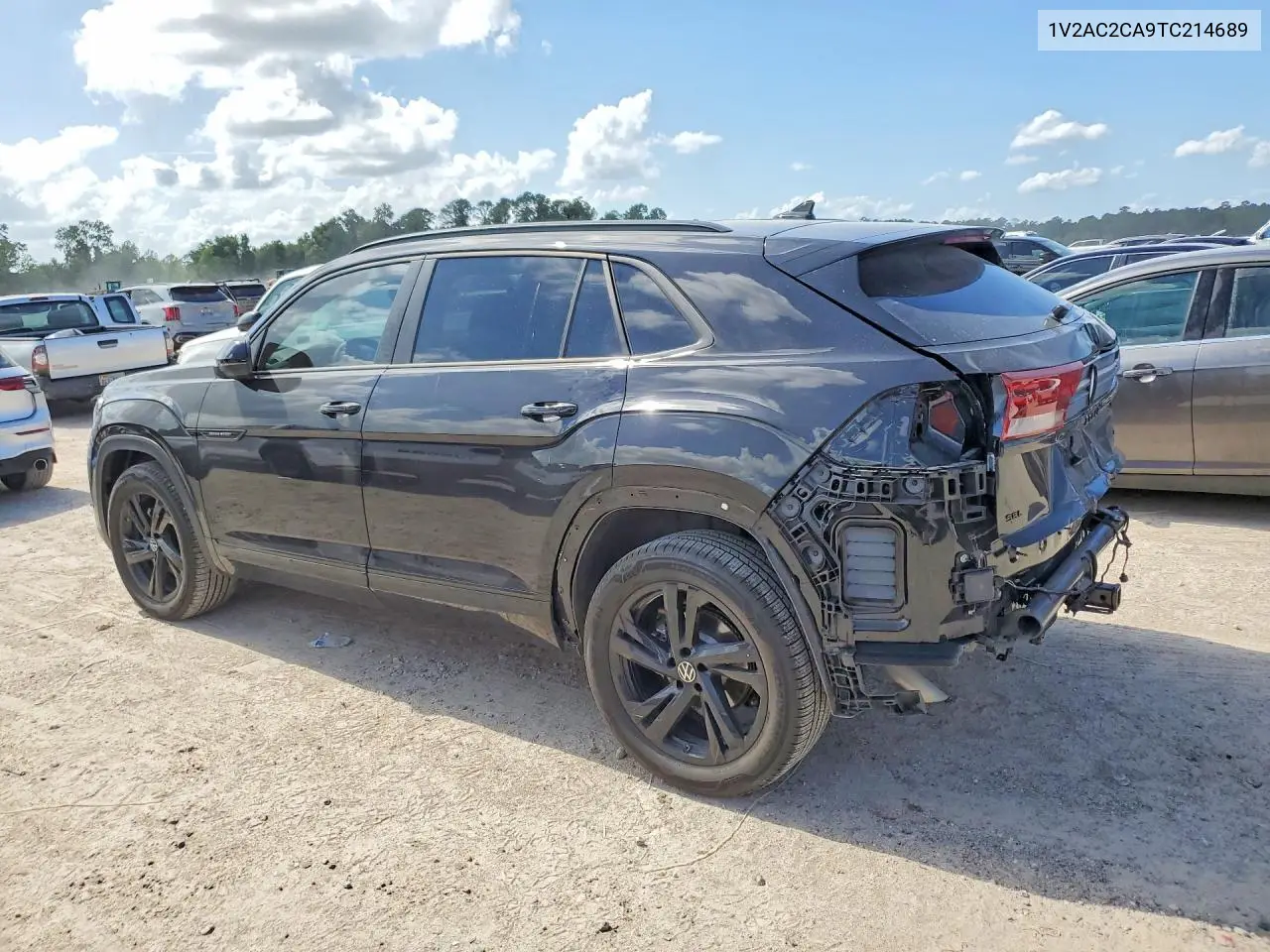 2026 Volkswagen Atlas Cross Sport Sel R-Line Black VIN: 1V2AC2CA9TC214689 Lot: 56859106