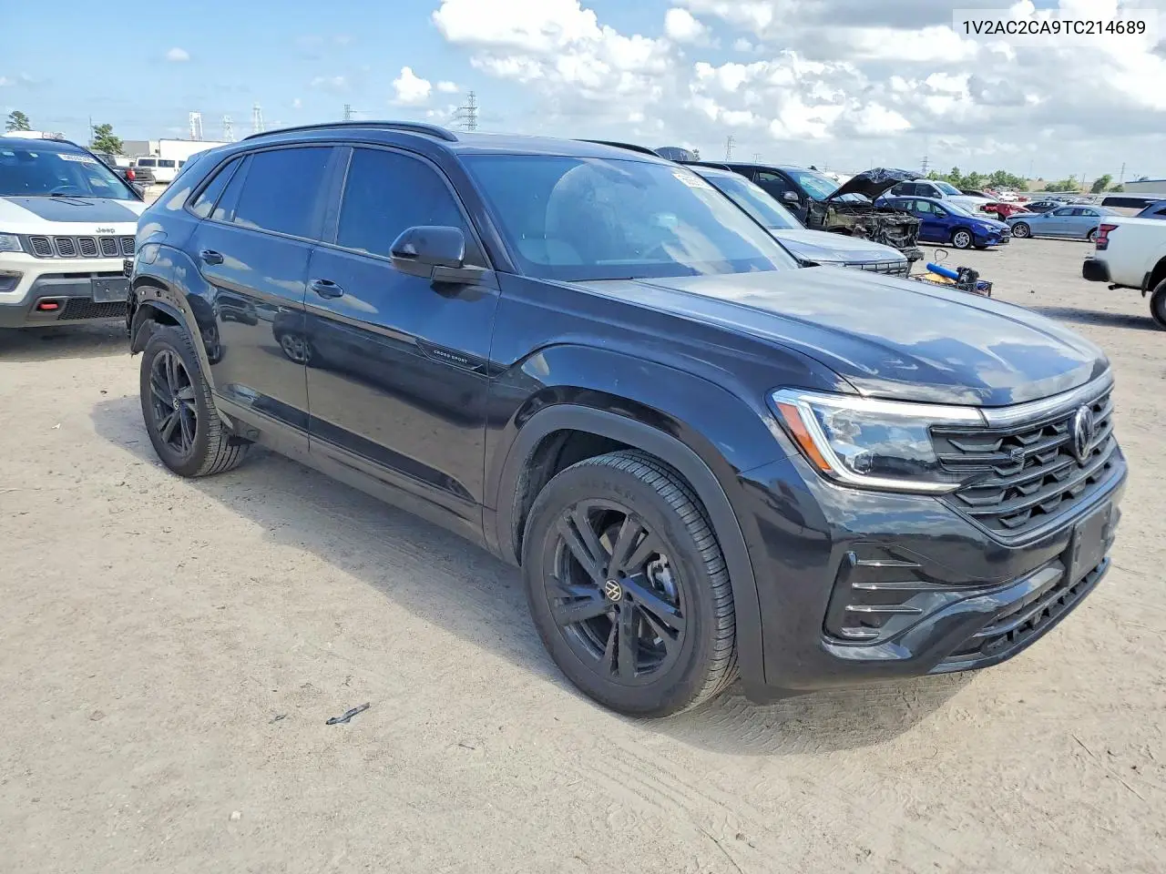 2026 Volkswagen Atlas Cross Sport Sel R-Line Black VIN: 1V2AC2CA9TC214689 Lot: 56859106