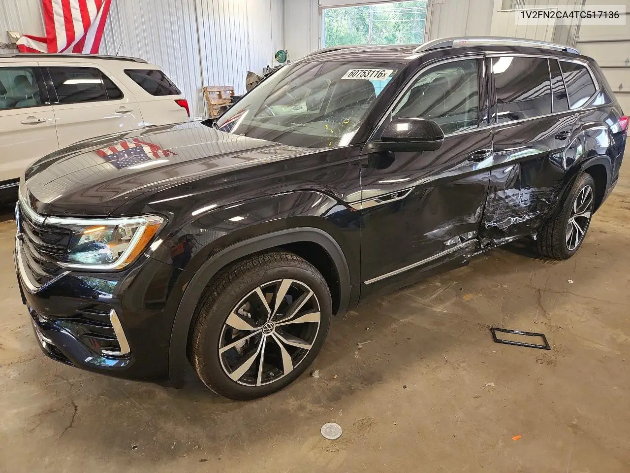 2026 Volkswagen Atlas Sel Premium R-Line VIN: 1V2FN2CA4TC517136 Lot: 60753116