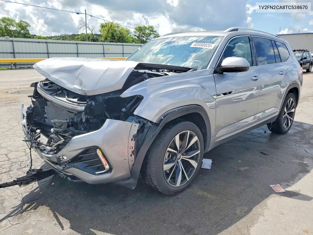 2026 Volkswagen Atlas Sel Premium R-Line VIN: 1V2FN2CA8TC538670 Lot: 60880826