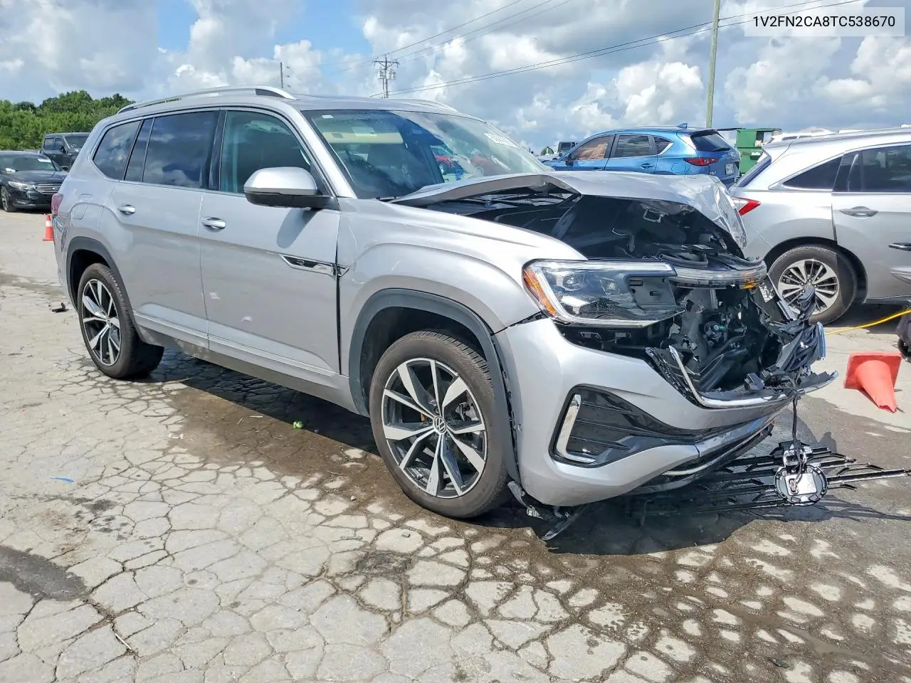 2026 Volkswagen Atlas Sel Premium R-Line VIN: 1V2FN2CA8TC538670 Lot: 60880826