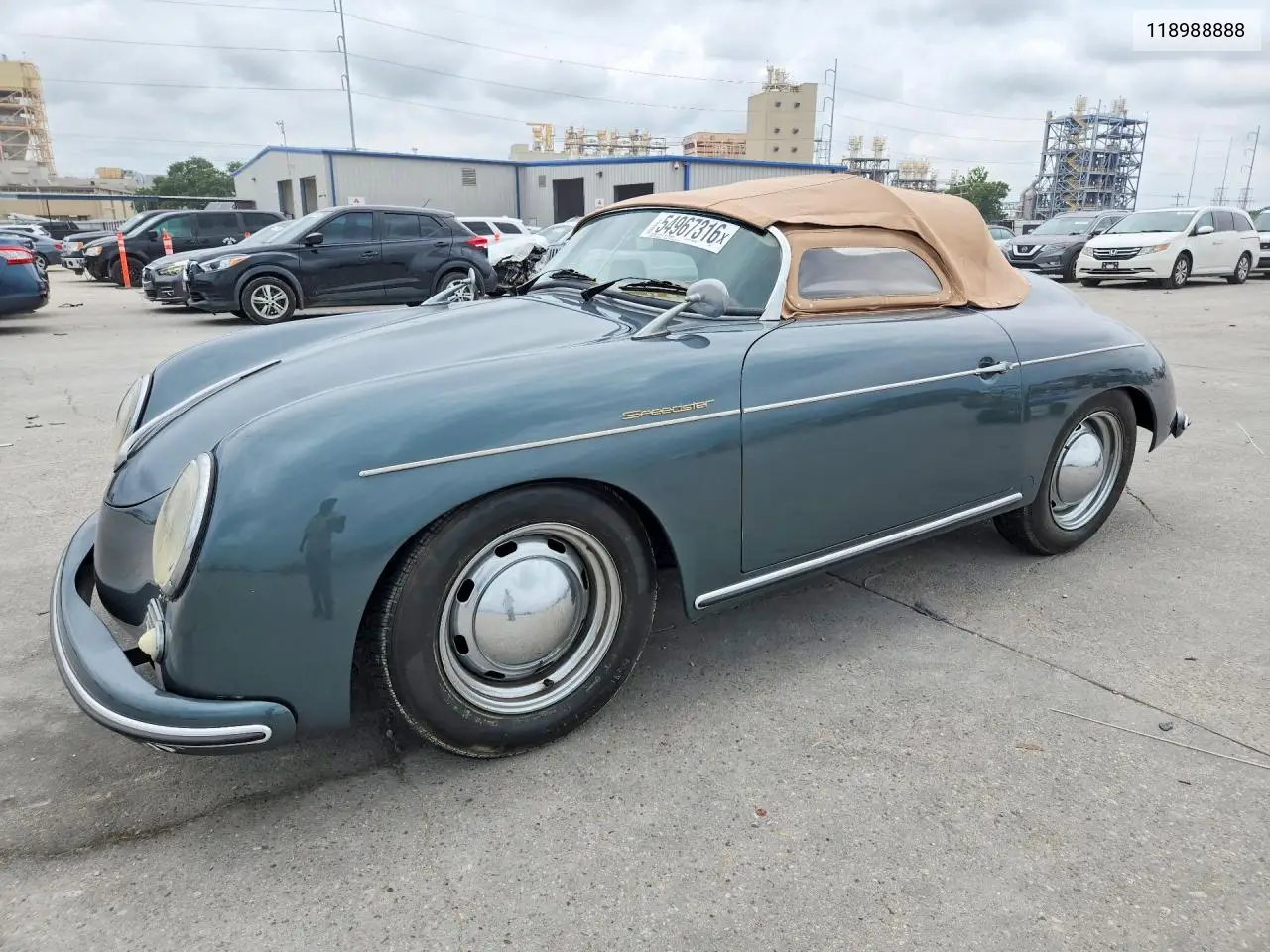1968 Porsche Speedster VIN: 118988888 Lot: 54967316