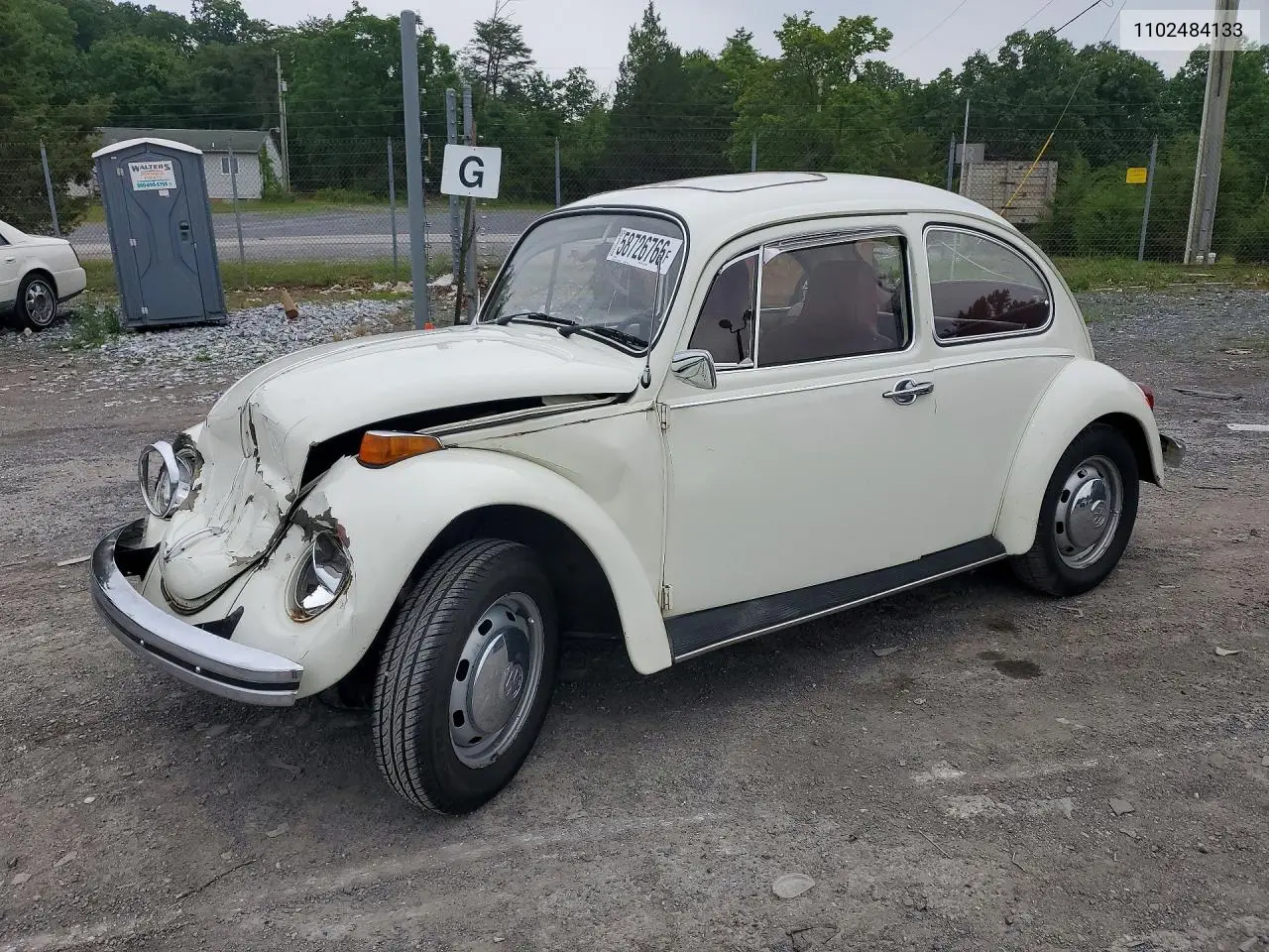 1970 Volkswagen Beetle VIN: 1102484133 Lot: 58726766