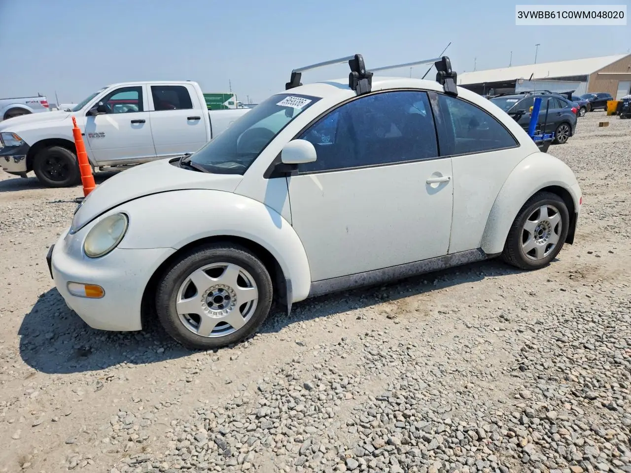 1998 Volkswagen New Beetle VIN: 3VWBB61C0WM048020 Lot: 59698386