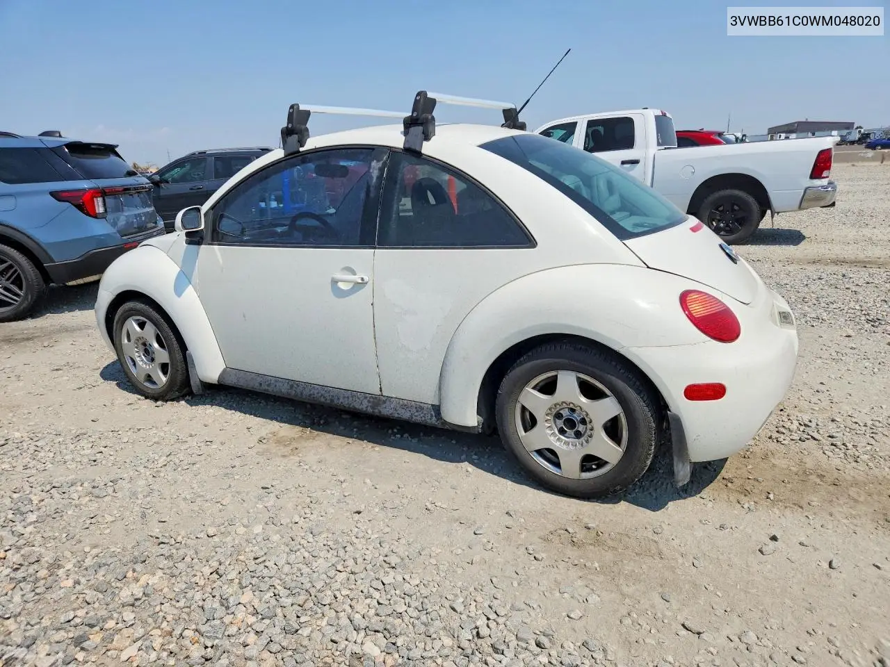 1998 Volkswagen New Beetle VIN: 3VWBB61C0WM048020 Lot: 59698386
