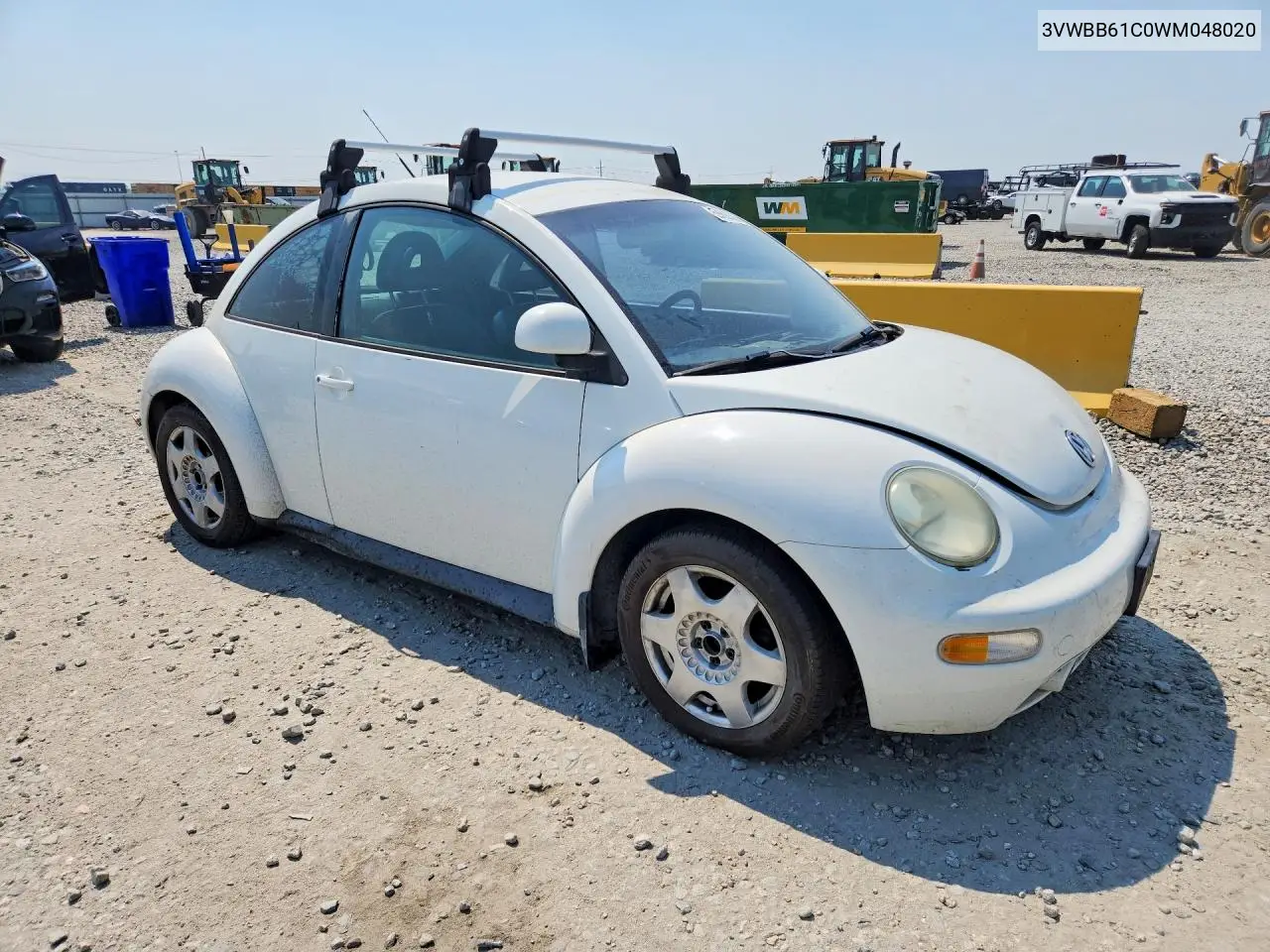 1998 Volkswagen New Beetle VIN: 3VWBB61C0WM048020 Lot: 59698386