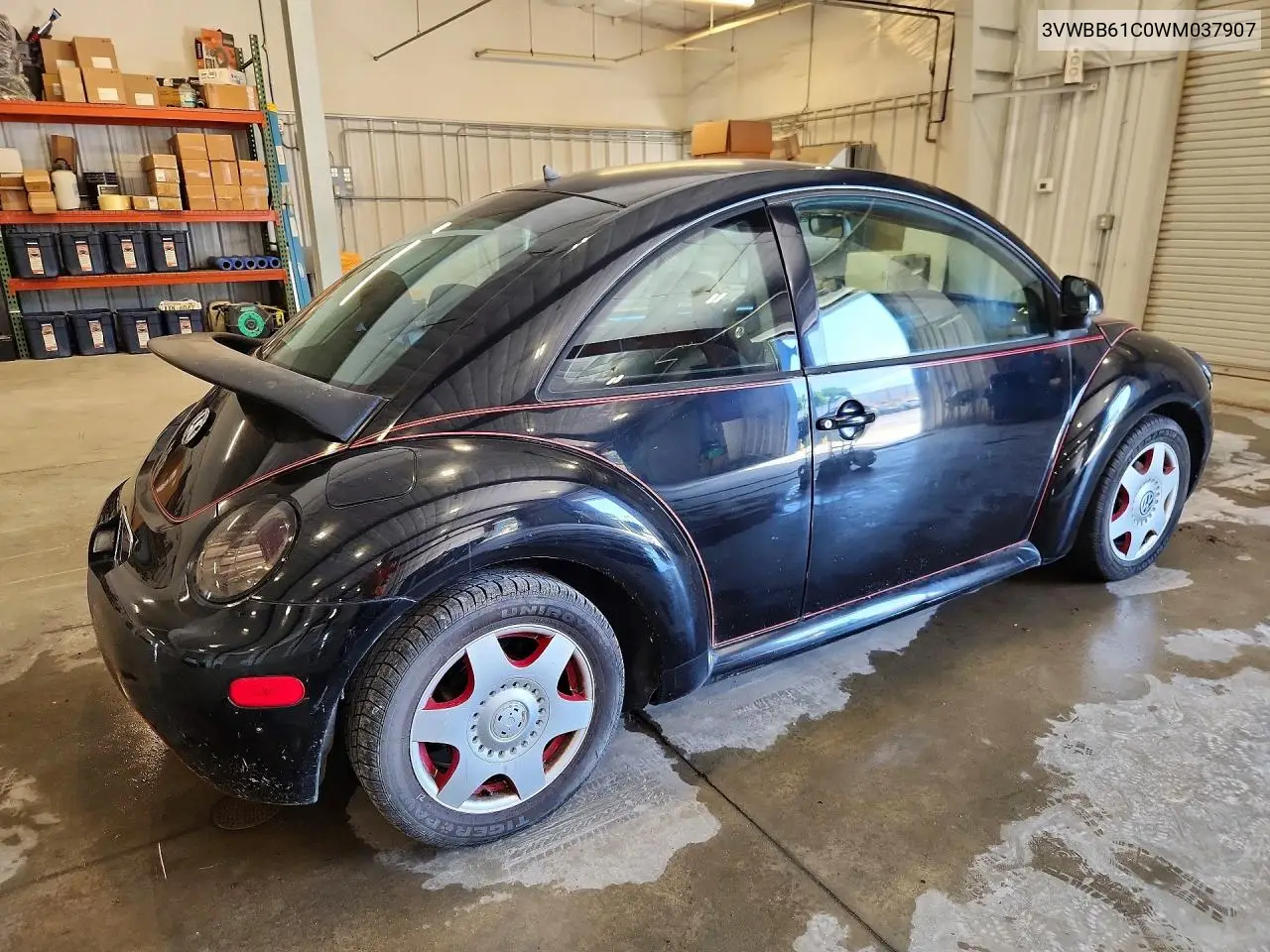 1998 Volkswagen New Beetle VIN: 3VWBB61C0WM037907 Lot: 60421106
