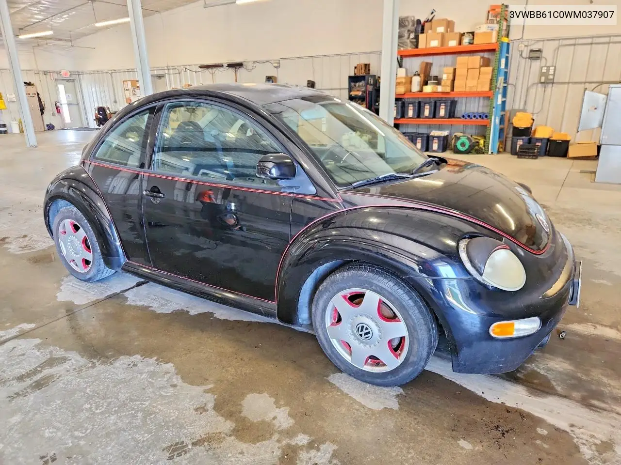 1998 Volkswagen New Beetle VIN: 3VWBB61C0WM037907 Lot: 60421106