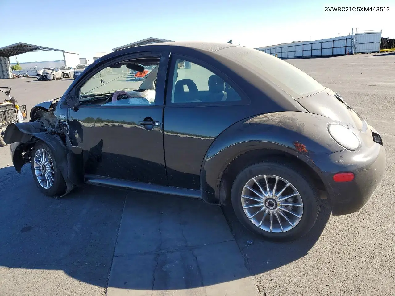 1999 Volkswagen New Beetle Gl VIN: 3VWBC21C5XM443513 Lot: 58065626