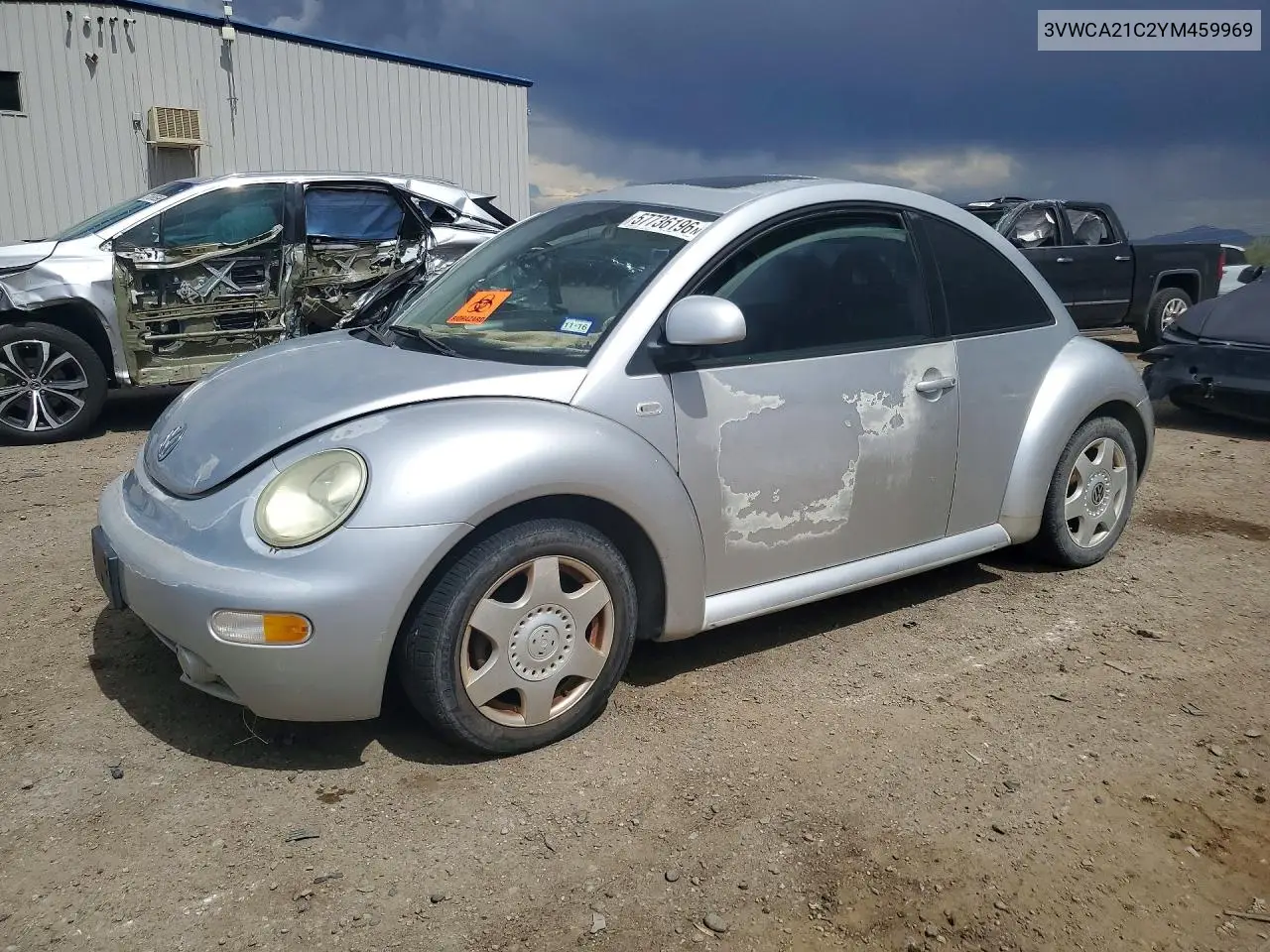 2000 Volkswagen New Beetle Gls VIN: 3VWCA21C2YM459969 Lot: 57736196