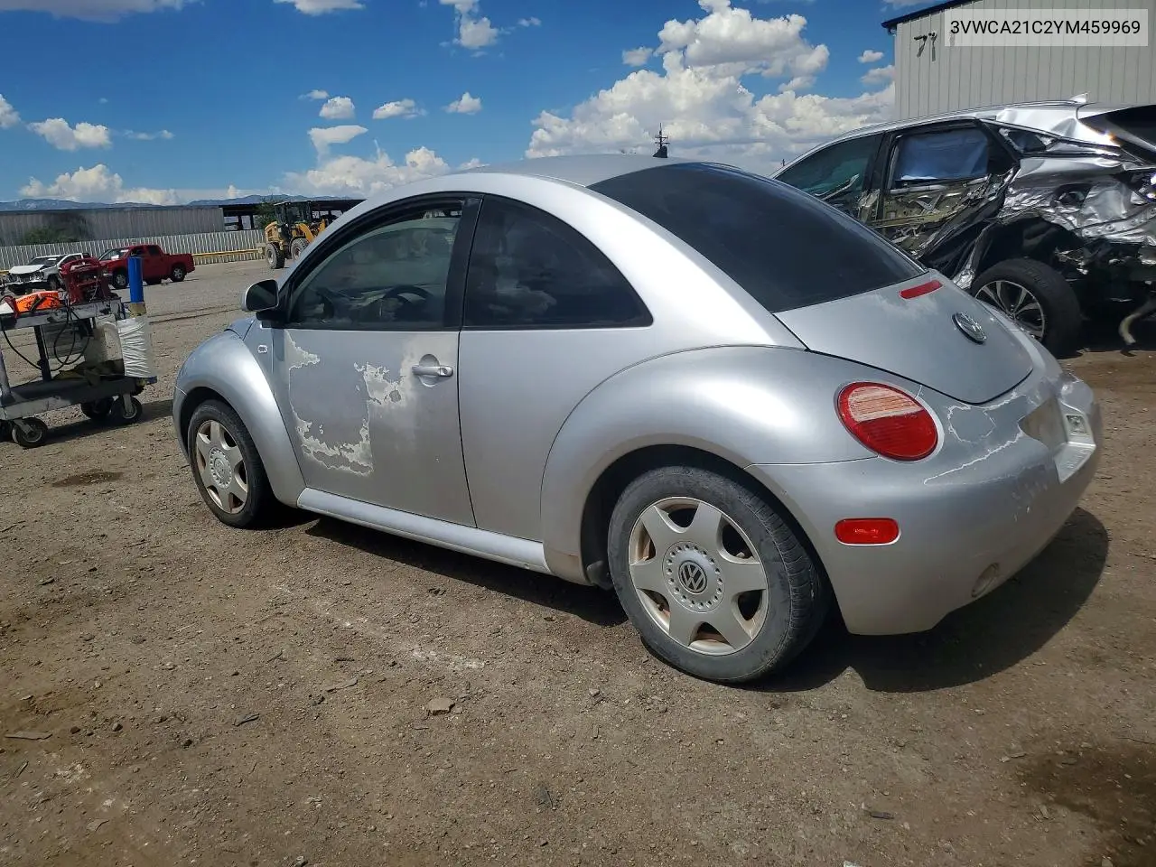 2000 Volkswagen New Beetle Gls VIN: 3VWCA21C2YM459969 Lot: 57736196