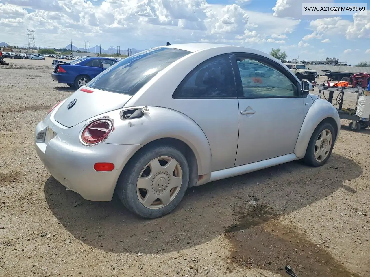 2000 Volkswagen New Beetle Gls VIN: 3VWCA21C2YM459969 Lot: 57736196