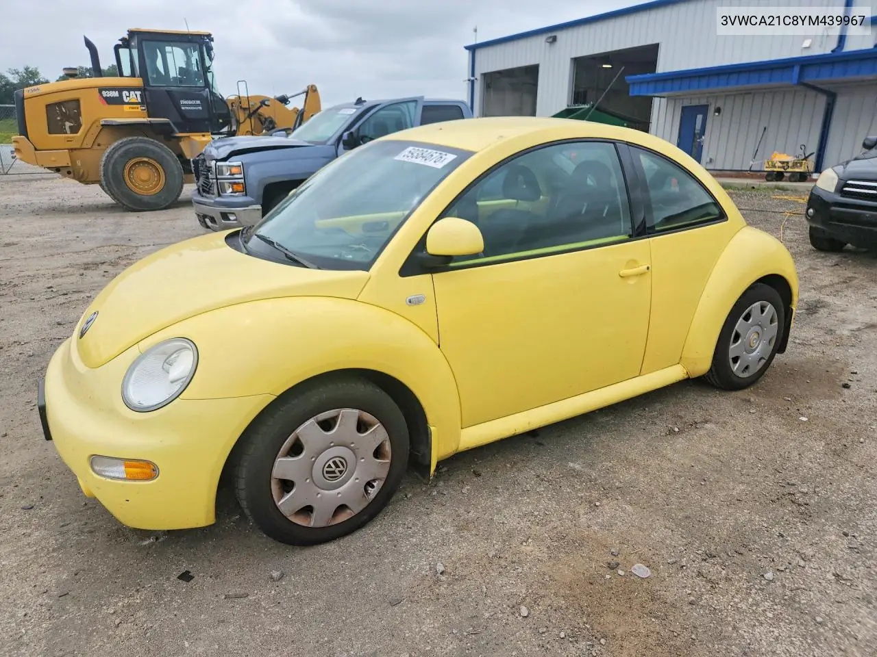 2000 Volkswagen New Beetle Gls VIN: 3VWCA21C8YM439967 Lot: 59384676