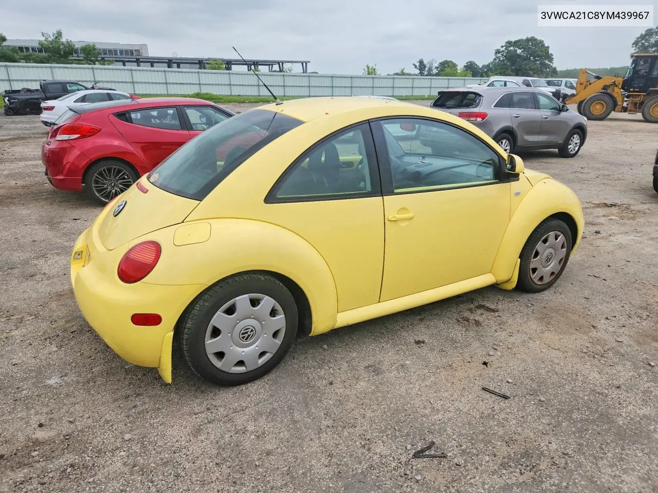 2000 Volkswagen New Beetle Gls VIN: 3VWCA21C8YM439967 Lot: 59384676