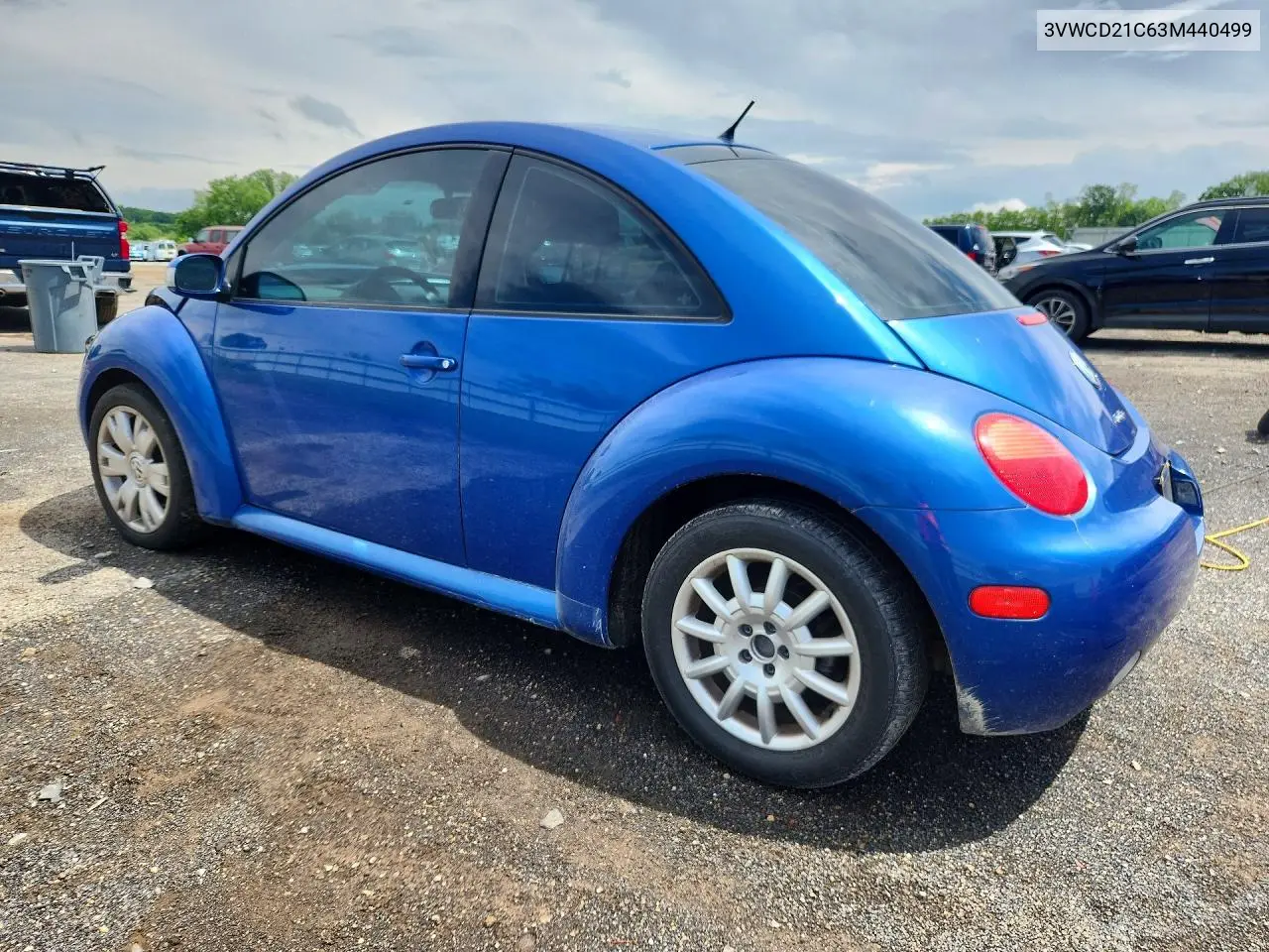 2003 Volkswagen New Beetle Gls VIN: 3VWCD21C63M440499 Lot: 56095066