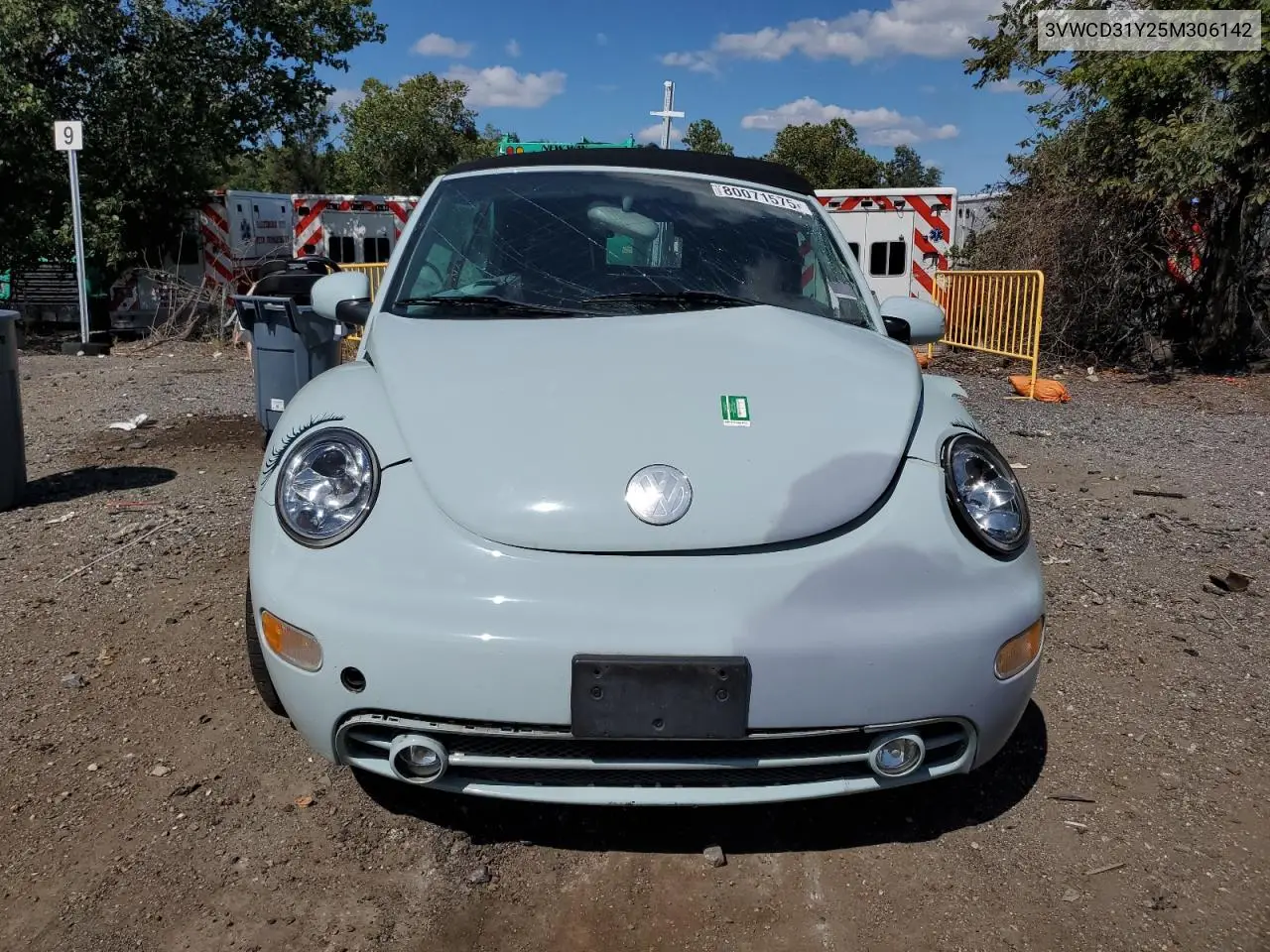 3VWCD31Y25M306142 2005 Volkswagen New Beetle Gls