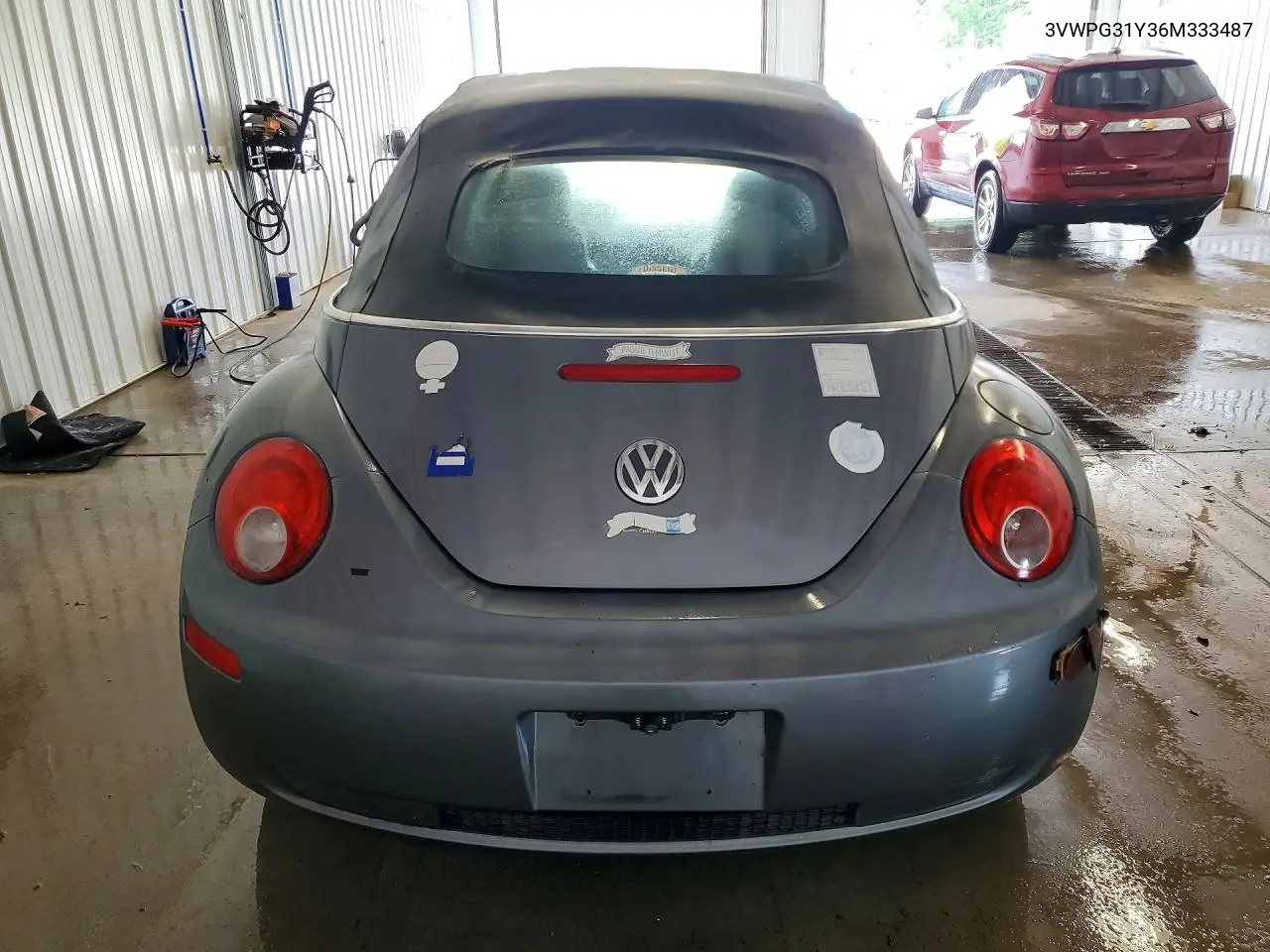 2006 Volkswagen New Beetle Convertible VIN: 3VWPG31Y36M333487 Lot: 58050396