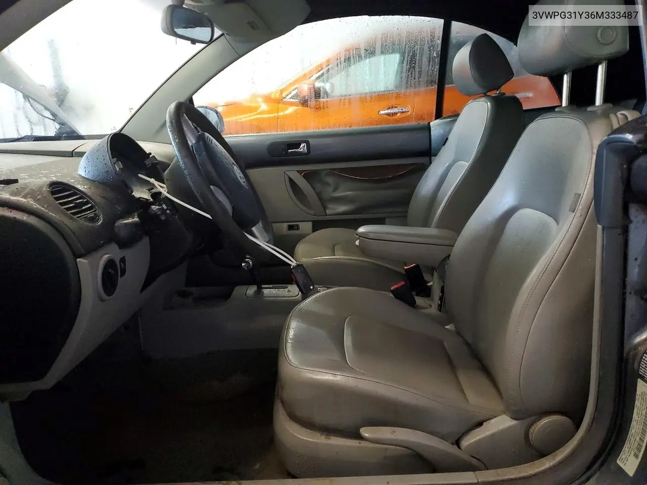 2006 Volkswagen New Beetle Convertible VIN: 3VWPG31Y36M333487 Lot: 58050396