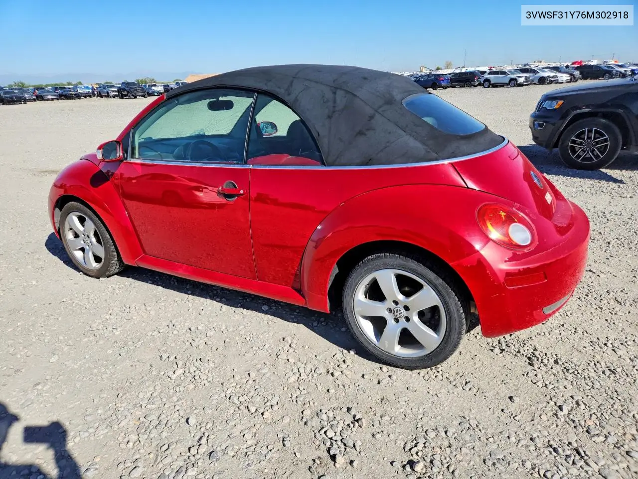 2006 Volkswagen New Beetle Convertible Option Package 2 VIN: 3VWSF31Y76M302918 Lot: 60653196