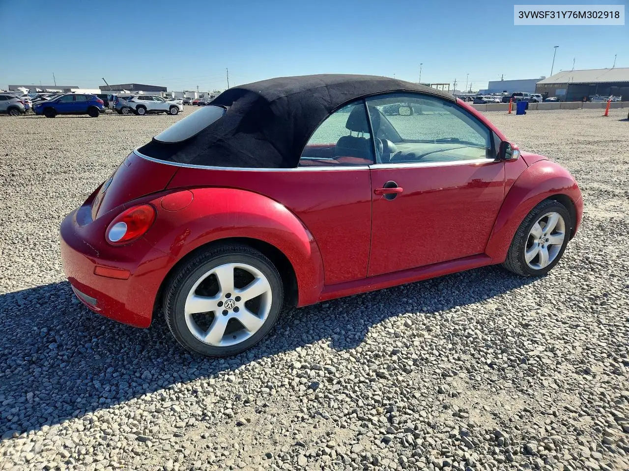 2006 Volkswagen New Beetle Convertible Option Package 2 VIN: 3VWSF31Y76M302918 Lot: 60653196