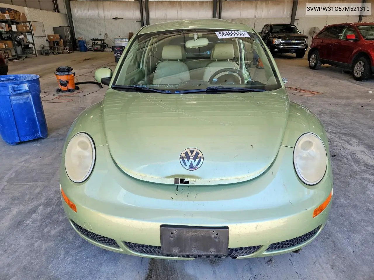 2007 Volkswagen New Beetle VIN: 3VWPW31C57M521310 Lot: 56486936