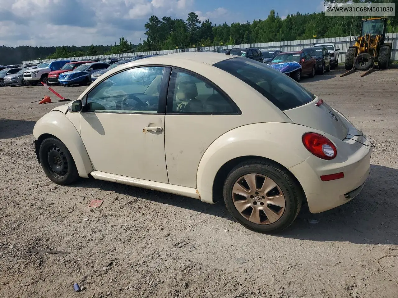 2008 Volkswagen New Beetle S VIN: 3VWRW31C68M501030 Lot: 59138526