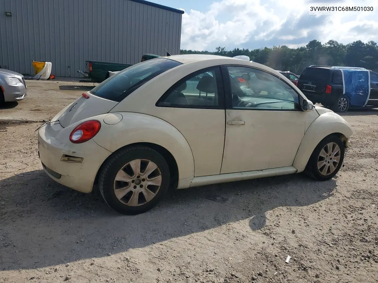 2008 Volkswagen New Beetle S VIN: 3VWRW31C68M501030 Lot: 59138526