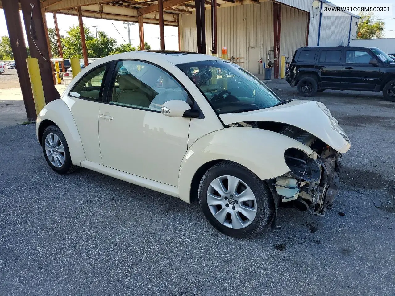 2008 Volkswagen New Beetle S VIN: 3VWRW31C68M500301 Lot: 59318676