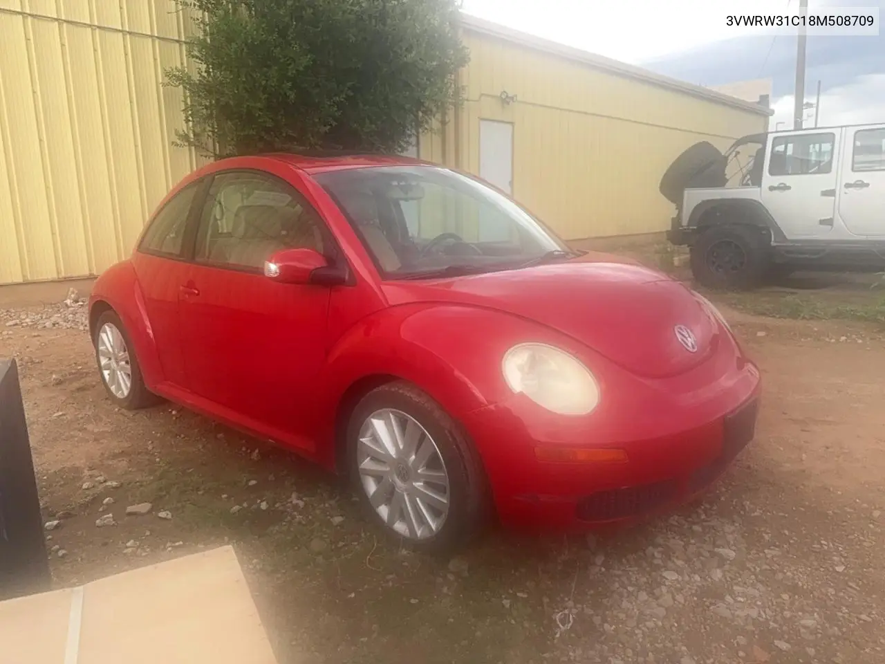 2008 Volkswagen New Beetle S VIN: 3VWRW31C18M508709 Lot: 85992915