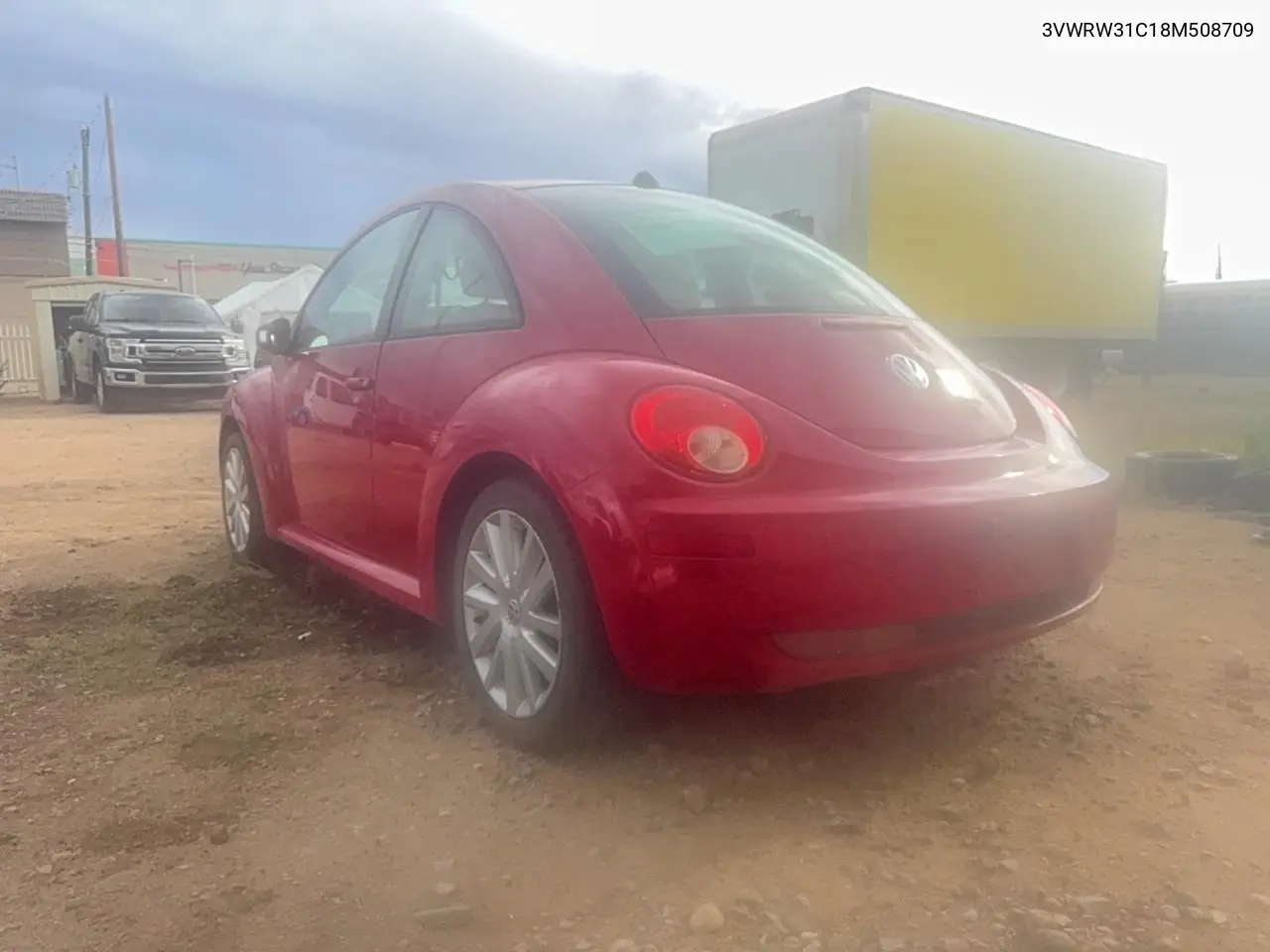 2008 Volkswagen New Beetle S VIN: 3VWRW31C18M508709 Lot: 85992915